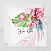 Invitation PixDezines Orchidée d'Isle, Orchidée rose bienheur (Dos)