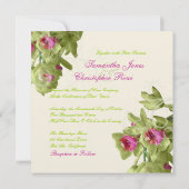 Invitation PixDezines Orchidées+Flouris ornemental+do-it-your (Dos)