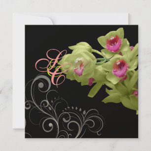 Invitation PixDezines Orchidées+Flouris ornemental+do-it-your
