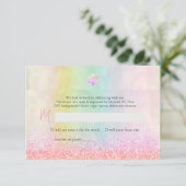 Invitation PixDezines Parties scintillant Coton Candy Bat mit (Debout devant)