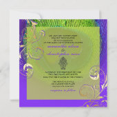 Invitation PixDezines Peacock Eye+filigree tournois/do-it-you (Dos)
