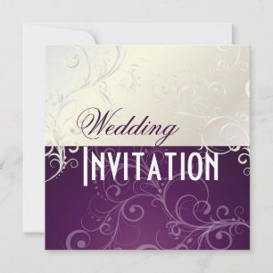 Invitation PixDezines Pearly Swirls