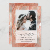 Invitation PixDezines Pierre Désert Argent (Devant / Derrière)