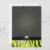 Invitation PixDezines pomme martini Bachelorette Party (Dos)