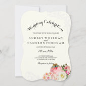 Invitation PixDezines roses victoriens/pivoines (Dos)