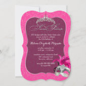 Invitation PixDezines Rossi Douce 16 Mascarade/DIY couleur!! (Dos)