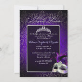 Invitation PixDezines Rossi Sweet 16 Masquerade/DO-IT-YOURSEL (Dos)