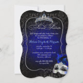Invitation PixDezines Rossi Sweet 16 Masquerade/DO-IT-YOURSEL (Dos)