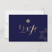 Invitation PixDezines rsvp do-it-yourself couleur, Bar Mitzva (Devant)