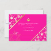 Invitation PixDezines rsvp grunge stars/Bat mitzvah (Dos)
