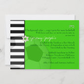 Invitation PixDezines soccer bar mitzvah/do-it-yourself coule (Dos)