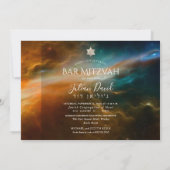 Invitation PixDezines Space Exploration Bar Mitzvah (Dos)