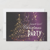 Invitation PixDezines Sparkling Christmas Tree/DO-IT-YOURSELF (Devant)