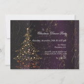 Invitation PixDezines Sparkling Christmas Tree/DO-IT-YOURSELF (Dos)