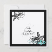 Invitation PixDezines STARFISH/FELT ECRU/DO-IT-YOURSELF POLIC (Devant)