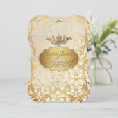 Invitation PixDezines Sweet 15/princesse/damas d'ivoire (Debout devant)