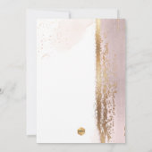 Invitation PixDezines Sweet 16 H2 Rose-Blancs (Dos)