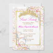 Invitation PixDezines SWEET 16/Rainbow Swirls (Dos)