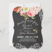 Invitation PixDezines tableau de bord/roses victoriens/montre (Dos)