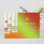 Invitation PixDezines Tallits/Stylish B'not Mitzvah/do-it-you (Debout devant)