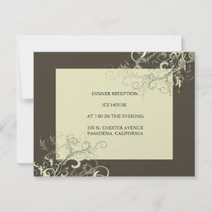 Invitation PixDezines tourbillon crème+graphite