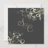 Invitation PixDezines tourbillon crème+graphite (Devant)