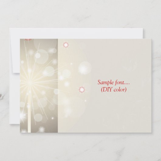 Invitation PixDezines tourbillons/couleurs do-it-yourself (Devant)