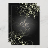 Invitation PixDezines, tourbillons de vanille/do-it-yourself (Devant / Derrière)