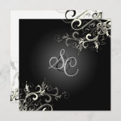 Invitation PixDezines, tourbillons de vanille/do-it-yourself  (Devant / Derrière)