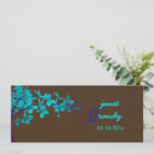 Invitation PixDezines TURQUOISE ORCHIDS/RENANTHERA/DO-IT-YOUR (Debout devant)