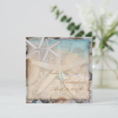 Invitation PixDezines Under the Sea, Starfish/Invitations (Debout devant)