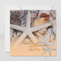 PixDezines Under the Sea, Starfish/Invitations