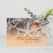 Invitation PixDezines Under the Sea, Starfish/Invitations (Debout devant)