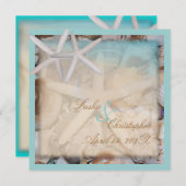 Invitation PixDezines Under the Sea, Starfish/Invitations (Devant / Derrière)