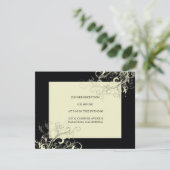 Invitation PixDezines VANILLA SWIRLS/ARRIÈRE - PLAN DO-IT-YOU (Debout devant)