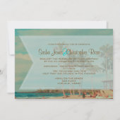 Invitation PixDezines Vintage Beach Scence/Hualalai (Dos)