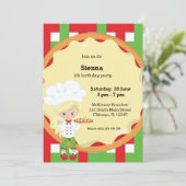 Invitation Pizza (Debout devant)