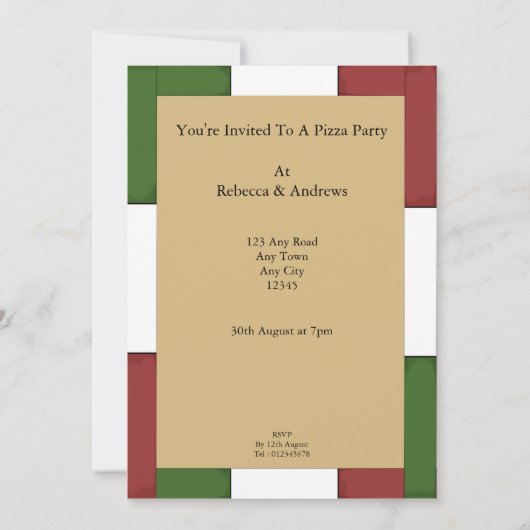 Invitation Pizza (Dos)