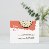Invitation Pizza (Debout devant)