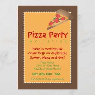 Invitation Pizza