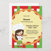 Invitation Pizza (Devant / Derrière)