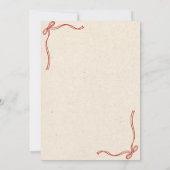 Invitation Pizza amusante et vin Adulte Anniversaire (Dos)