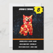 Invitation Pizza Cat (Devant)