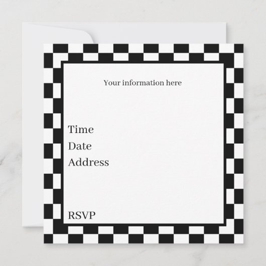 Invitation Pizza cool de football (Dos)