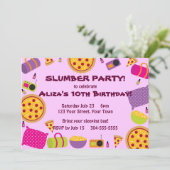 Invitation Pizza et Pajama Party (Debout devant)