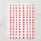 Invitation Pizza Party Italien Fun Anniversaire de enfant (Dos)