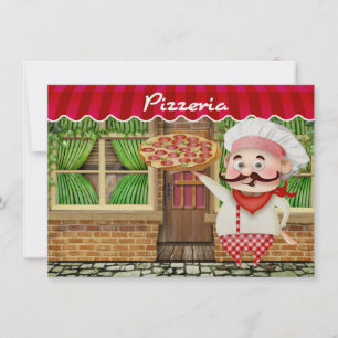 Invitation Pizza Party - SRF