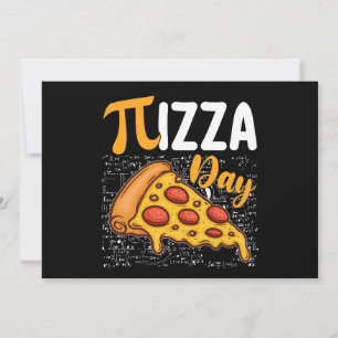 Invitation Pizza Pi Day Mathématiques Amateurs
