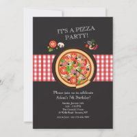 Invitation Pizza Pie