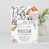 Invitation Pizza & Pyjamas Stwood Party (Debout devant)